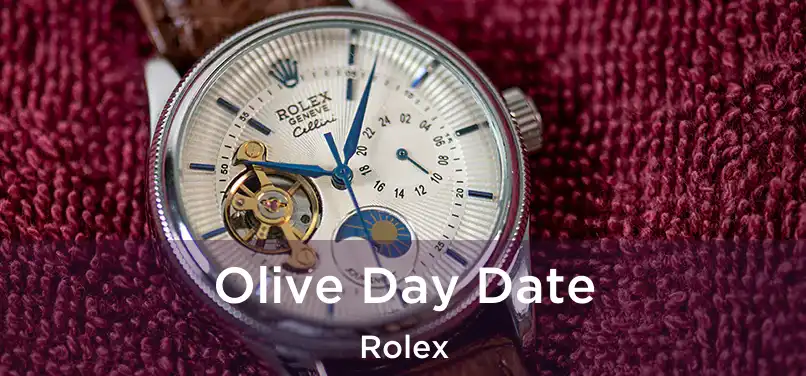  Olive Day Date Rolex